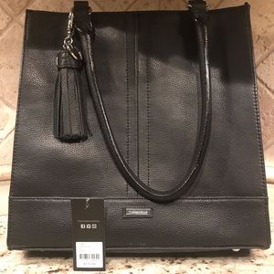 Tignanello black leather purse